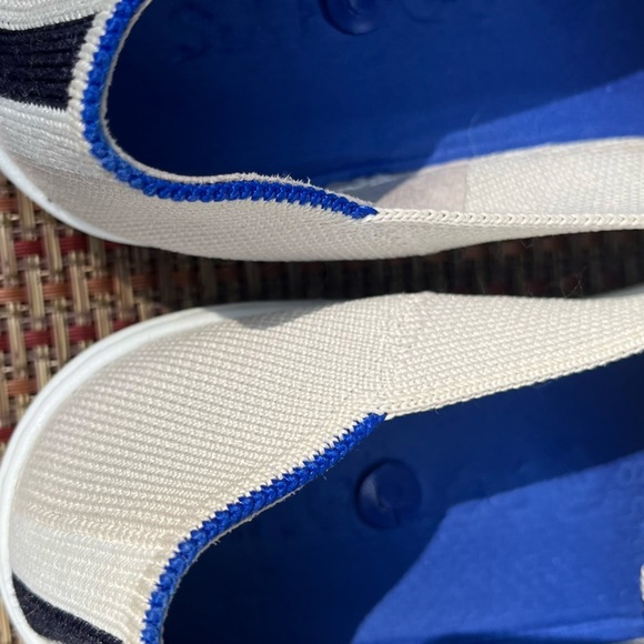 Rothy's The Original Slip On Sneaker Sand Size 7 Minimalist Neutral Comfy - Picture 6 of 14